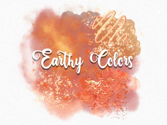 Download Earthy Abstract Shapes Clip Art - Earthy Collection