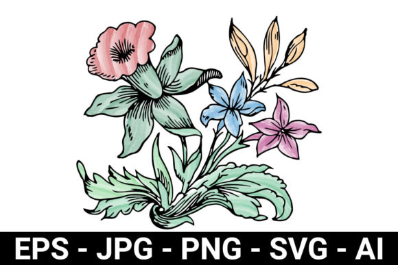 Download Watercolor Flower Perfect for Design - Premium Resources