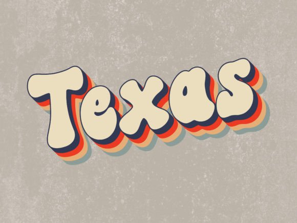 Download Vintage Text Effects | Texas New - Vintage text Collection